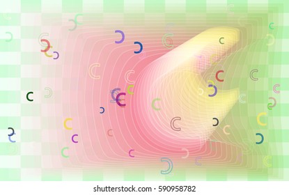 C Alphabet template pattern