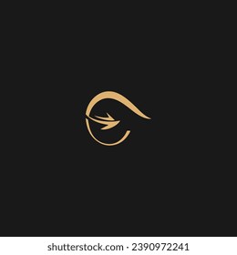 C Arrow Abstract logo icon concept Logotype template for branding and corporate design,