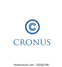 c arrow letter logo vector template