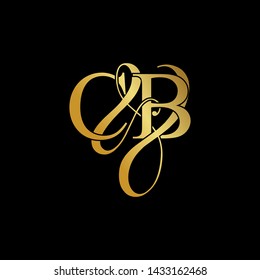 C & B / CB logo initial vector mark