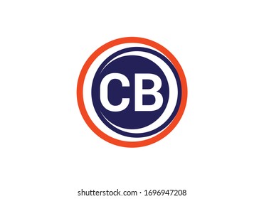 C B Plantilla vectorial de diseño de logotipo de carta inicial, símbolo alfabético gráfico para identidad empresarial