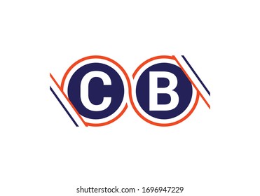 C B Initial Letter Logo design vector template, Graphic Alphabet Symbol for Corporate Business Identity