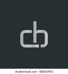 C & B Letter logo design vector element