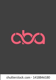 C B A letters joint logo design vector template 