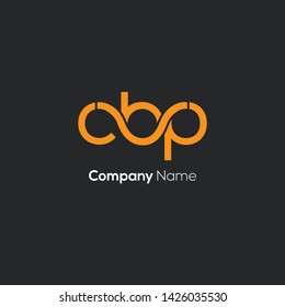C B P letters joint logo design 