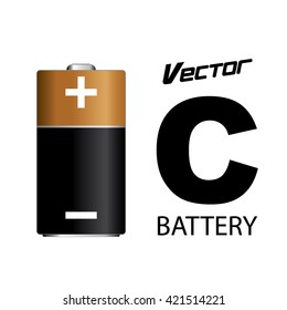 C Battery Vector