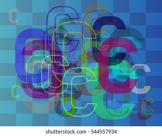 C between thought and alphabet, smart effect