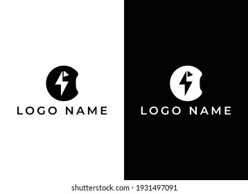 C Bolt logo, C bolt with golf flaf logo for a company