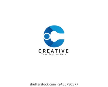 c business letter logo design