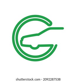 C CAR LOGO, Simple and Modern, EPS 10 Vector