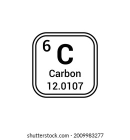 C Carbon chemical element periodic table
