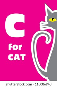C for the Cat, an animal alphabet for the kids