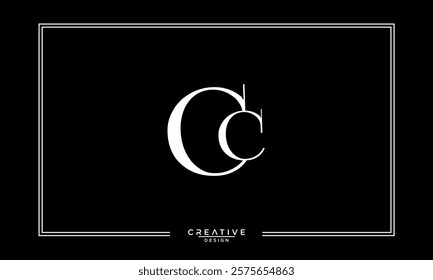 C, CC, Abstract Letters Logo Monogram