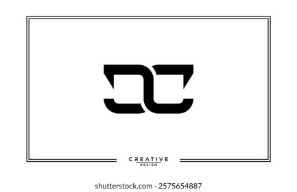 C, CC, Abstract Letters Logo Monogram