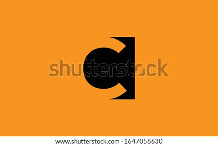 C, CC or CCC Uppercase Letter Initial Logo Design Template Vector Illustration