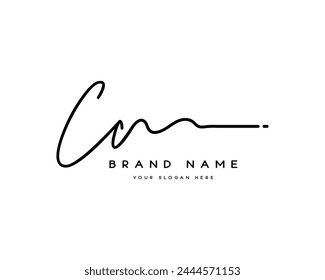 c c cc initial letter handwriting and signature logo