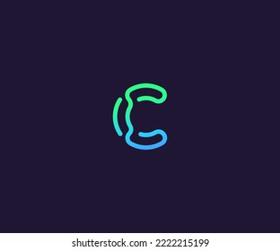 C, CC Letter Logo Vector Template Abstract Monogram Symbol. Usable for Business sport, technology, fashion, digital And future creative logo