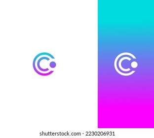 C, CC Letter Logo Vector Template Abstraktes Monogramm Symbol . Für Business Sports, Technologie, Mode, Digital- und künftiges kreatives Logo verwendbar
