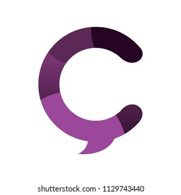 c chat logo