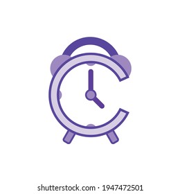 C Clock logo. This logo can be used for watchmakers
