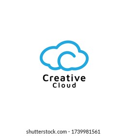C Cloud Logo Images, Stock Photos & Vectors 