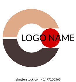 C company logo template vector