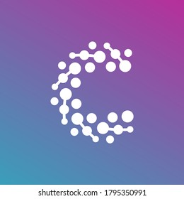 C connection and symbolizes the network