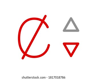 C, CRC, 188, Colon, Costa Rica Banking Currency icon typography logo banner set isolated on background. Abstract concept graphic element. Collection of currency symbols ISO 4217 signs used in country