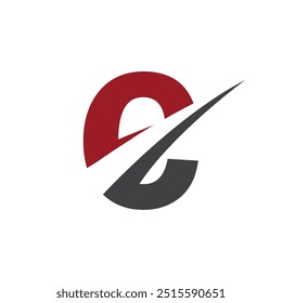 C creative latter logo design