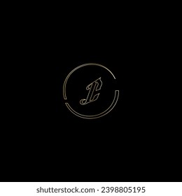 C creativo diseño de logotipo de letras modernas