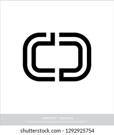 c and d logo templates