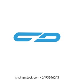 c & d logo vector initial font new