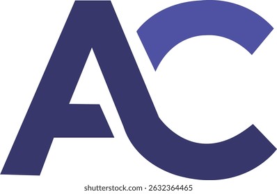 A C Design do logotipo da fonte Novo 