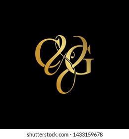 C & G CG logo initial vector mark