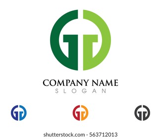 C G Letter Logo Template vector icon design