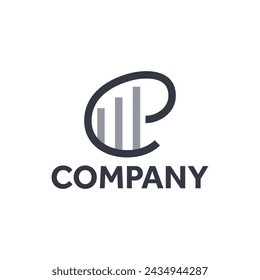 C G R initials logo. Unique, modern, simple.
