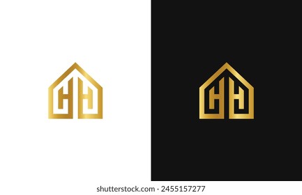 C H CH HC HH CC logo for home hotel apartments villa business