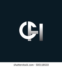C & H Letter logo Design template