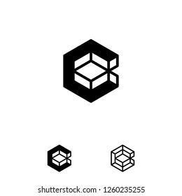 C Hexagon Blockchain Logo
