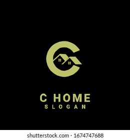 c diseño inicial del logotipo dorado inicial