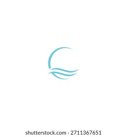 C Ilusi Technology Beach Design Logo