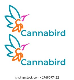 C initial bird cbd cannabis logo