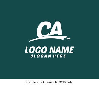 C A Initial logo