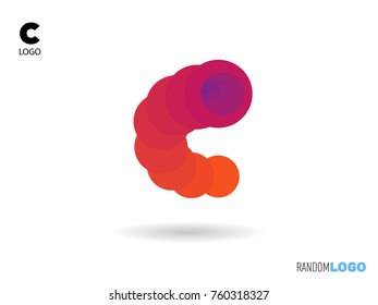 C initial logo. Suitable for any purpose of branding. Vector and JPEG ready
