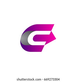 C And C Initial Logo Template
