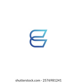 C initials vector technology logo design