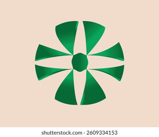 c  ircle logo design with agreadient colour