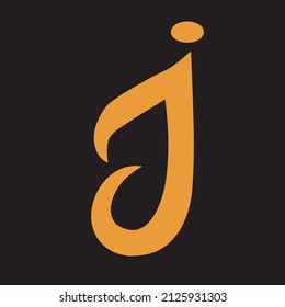 c j modelo de monograma del logotipo oro para la empresa.