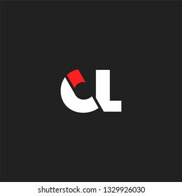 C L letters Joint logo icon vector template.
