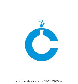 c lab logo design simple modern template